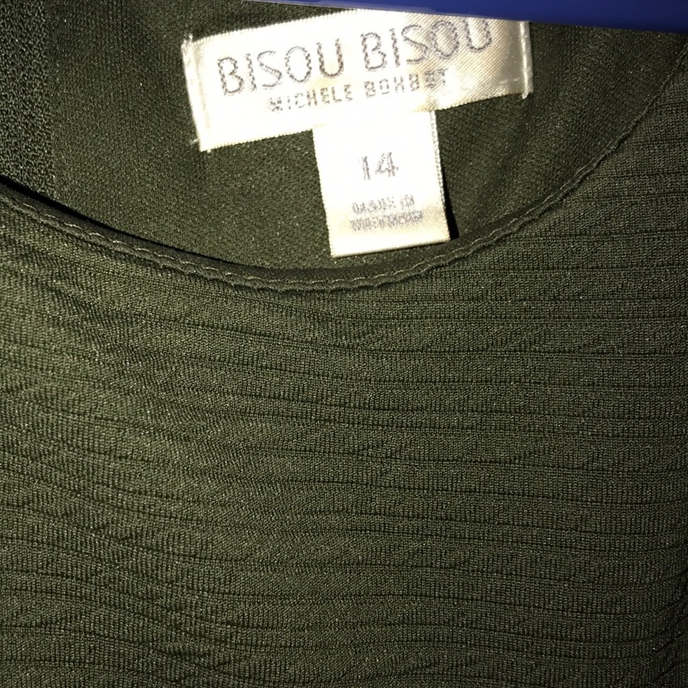 Beautiful Olive green sleeveless dress